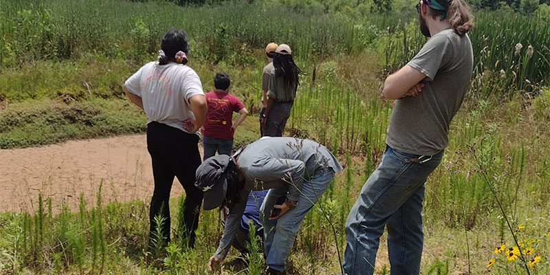 The Winthrop group experienced a five-hour tour of the property’s various habitats. 