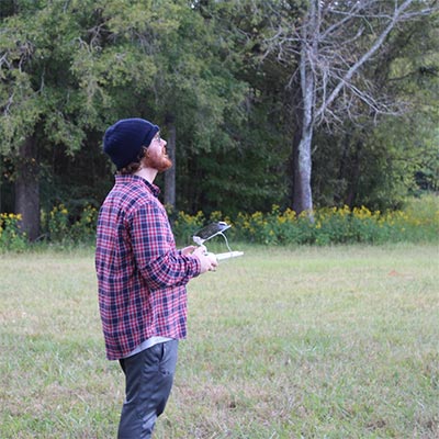 James Pittman, majoring in Environmental Biology.