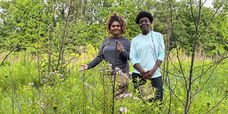 Madisyn Nooks and Lucinda Duah